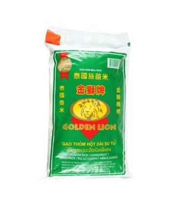 Golden Lion Thai Hom Mali Rice 20 kg
