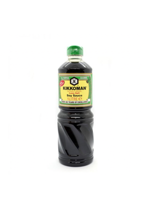 Kikkoman Soy Sauce Less Salt 1 L