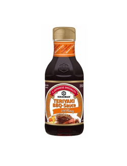 Kikkoman Teriyaki BBQ Sauce with honey 250 ml