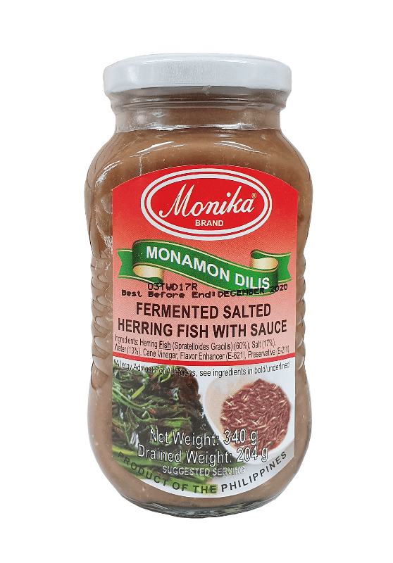 Monika Fermented Salted Herring Fish with Sauce 340g