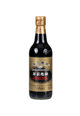 Pearl River Bridge Mushroom Flavored Superior Dark Soy Sauce 500 ml