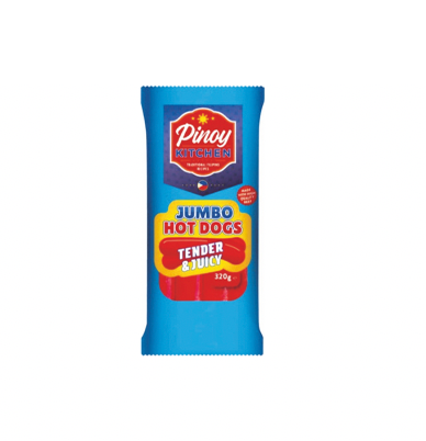 ❄️ PINOY KITCHEN Tender & Juicy Jumbo Hotdogs 320g