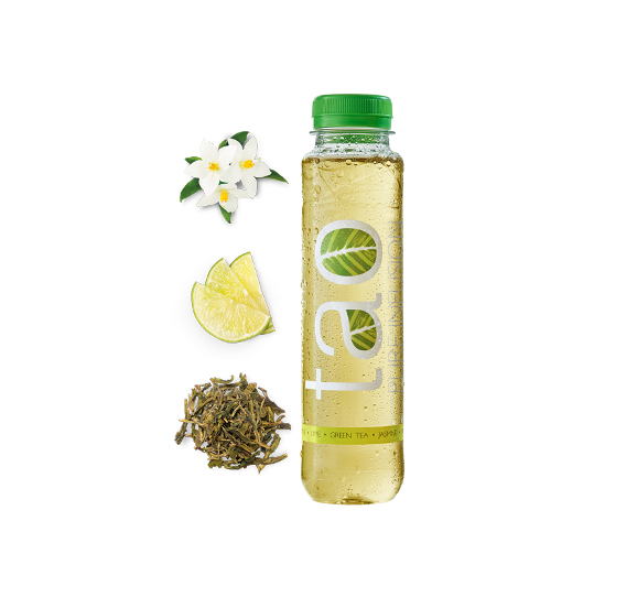 Tao pure infusion jasmine lime green tea 400ml