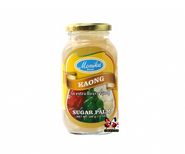 Monika kaong palm fruit in heavy syrup 340 g