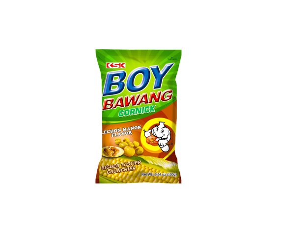 Boy Bawang Cornick lechon manok flavour 100g