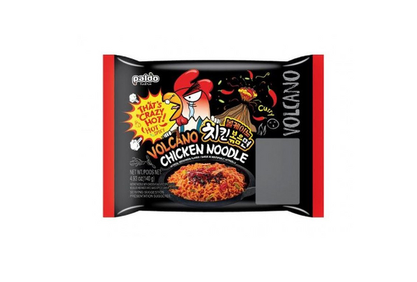 Paldo volcano chicken instant noodles 140 g