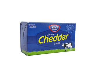 Lady's choice cheddar cheese 200g