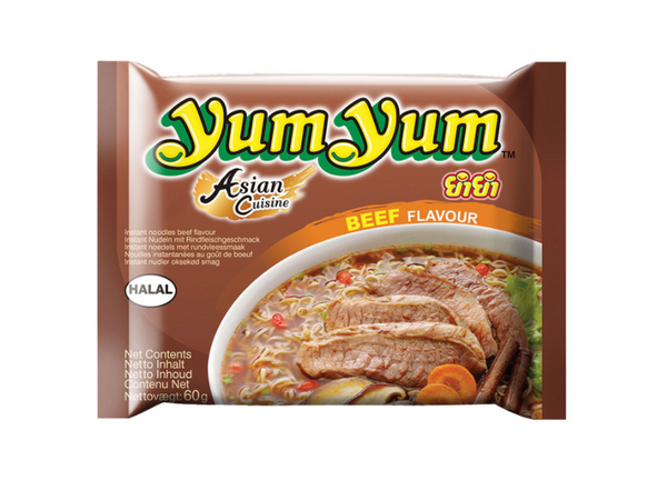 YUM YUM Instant Beef Noodles