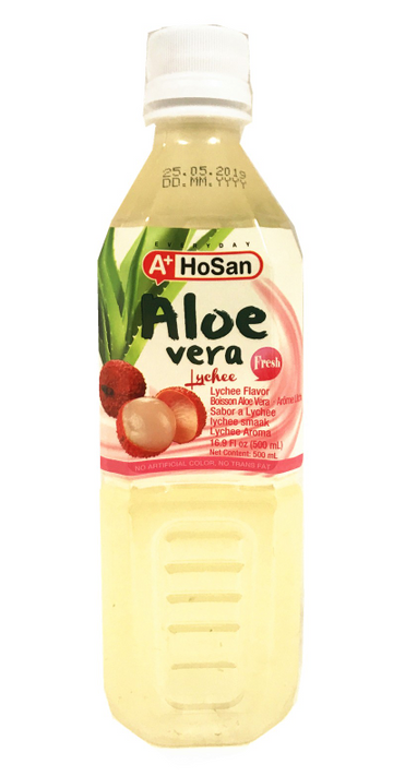A+ Hosan Aloe Vera Lychee 500 ml
