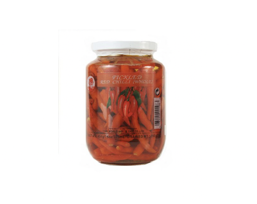 Cock Brand Pickled Red Chili Whole 100 g