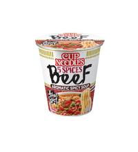 Nissin cup noodles 5 spices Beef 63 g