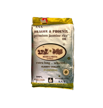 Dragon and Phoenix jasmine rice premium quality long grain 5 kg