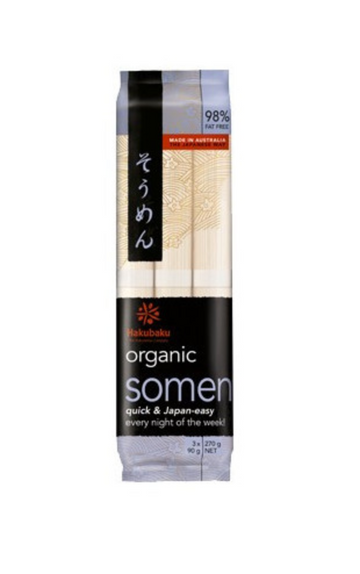 Hakubaku Organic Somen 270g