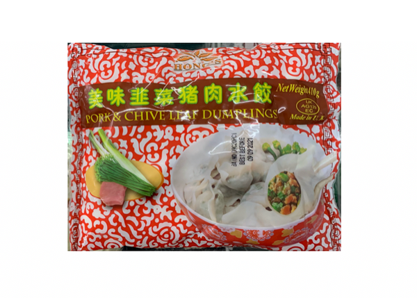❄️ Hong's Port and Chive Dumplings 410 g