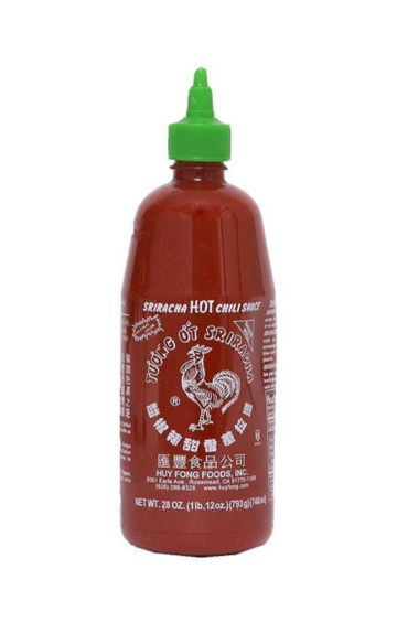 Huy Fong Foods Sriracha hot chili sauce 793 g