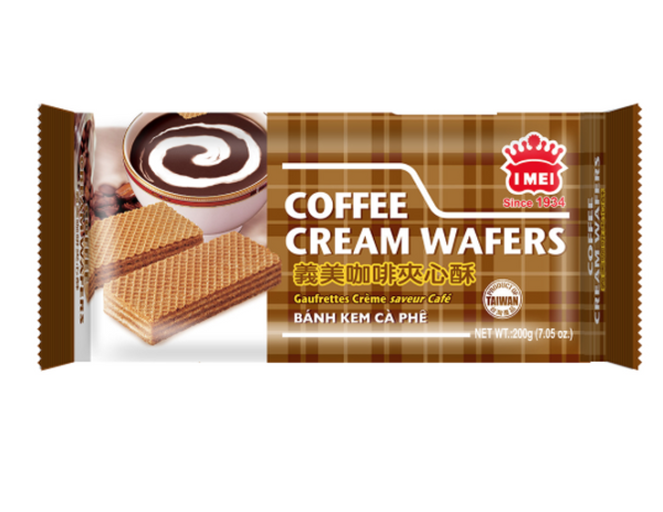 I Mei Coffee Cream Wafers 200 gr