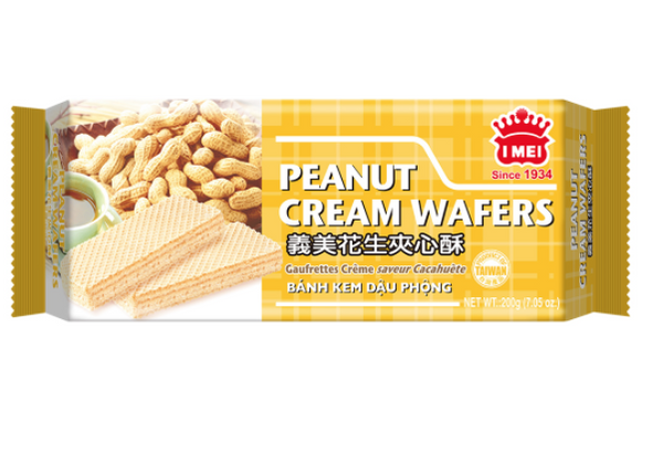 I Mei Peanut Cream Wafers 200 gr