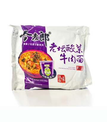 JML beef flavor and sour pickled cabbages instant noodles