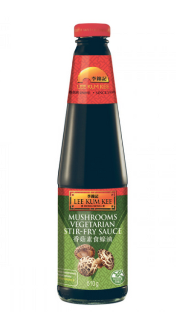 Lee Kum Kee mushrooms vegatarian stir-fry sauce 510 g