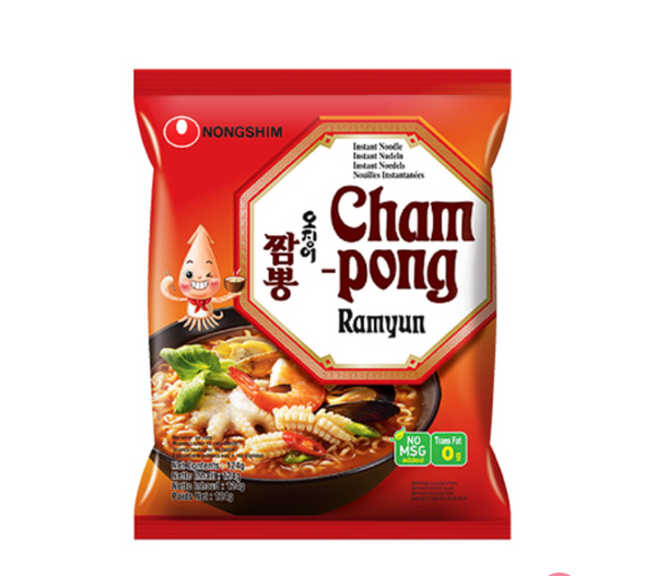 Nongshim Shin Champong Ramen Instant noodles soup