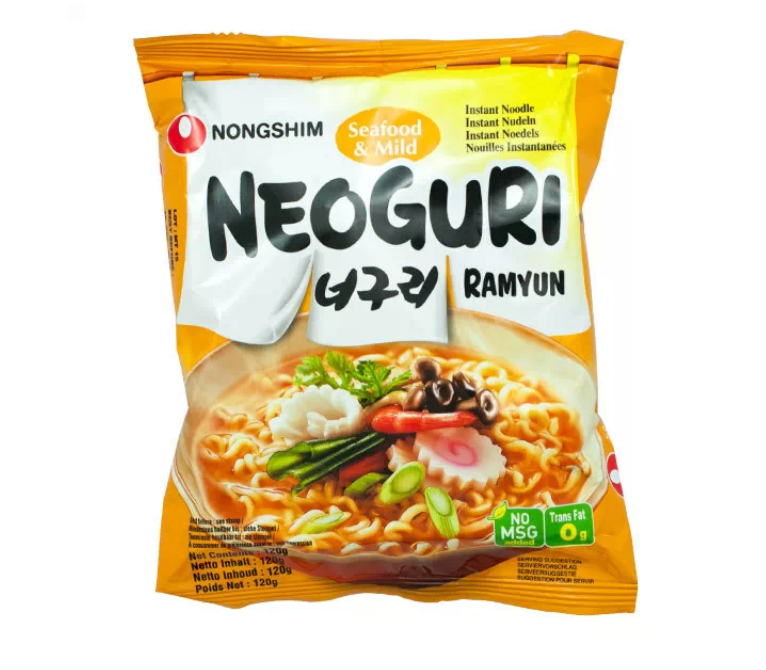 Nongshim Shin Neoguri Mild Instant noodles soup | AsianOnlineStore Belgium