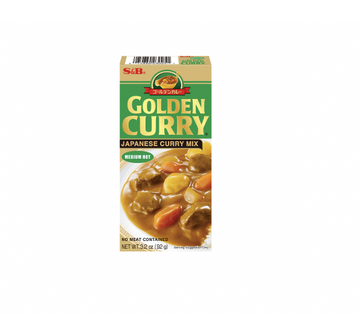 S&B Golden Curry Medium Hot 92 g