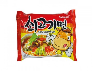 Samyang sogokimyun beef noodle soup