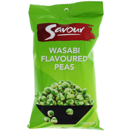 Savour Wasabi Flavoured Pease 100 gr